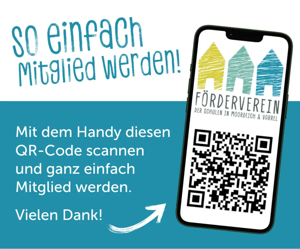 Mitglied werden im Förderverein auf dem Handy